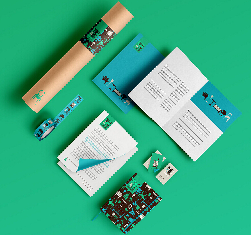 Market Decor 家具品牌店品牌VI視覺形象識別設(shè)計(jì)3