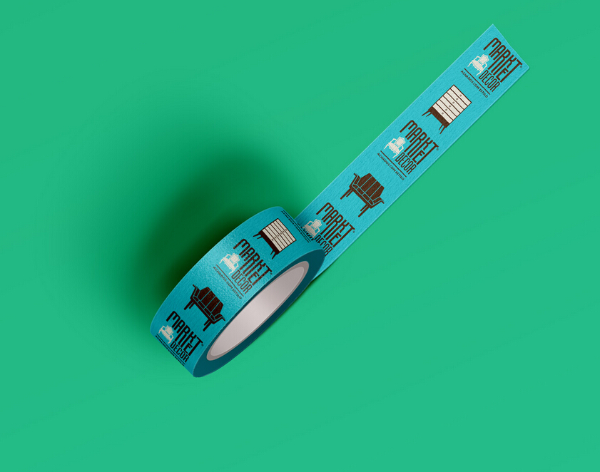 Market Decor 家具品牌店品牌VI視覺形象識別設(shè)計(jì)5-打包帶視覺設(shè)計(jì)