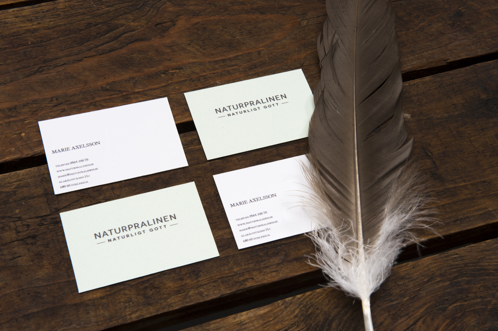 Naturpralinen 手工巧克力糖果手繪VI設(shè)計(jì)2