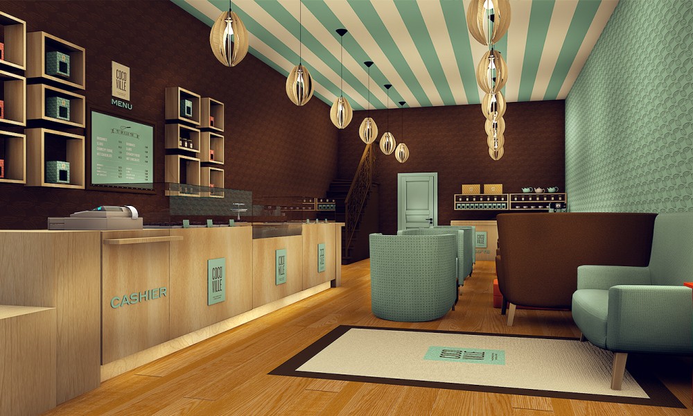 cocoville 冰淇淋巧克力 咖啡餐飲店品牌VI設計SI設計11 cocoville 冰淇淋巧克力 咖啡餐飲店品牌VI設計SI設計11