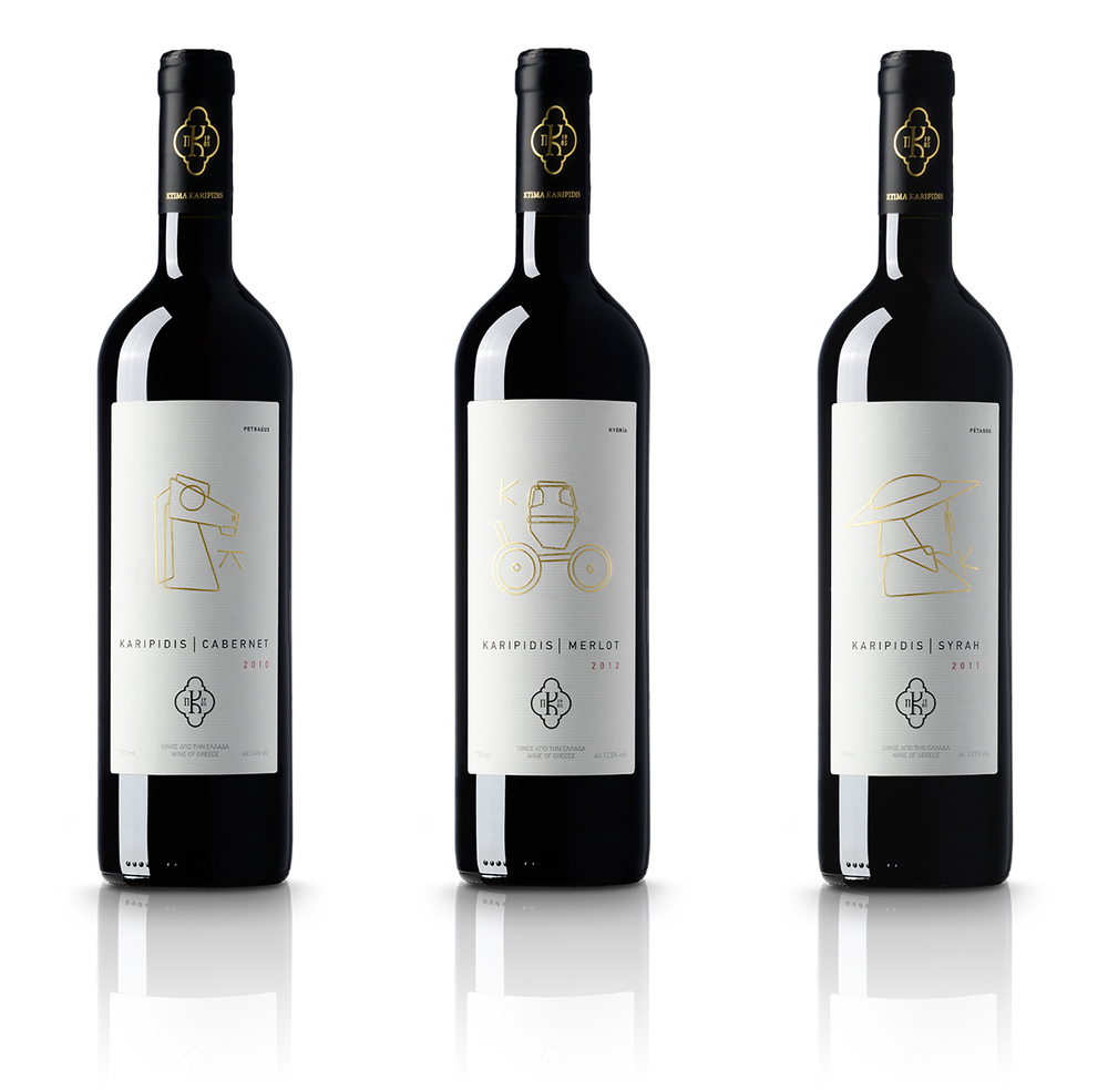 上海包裝設(shè)計公司分享：Karipidis 葡萄酒考古篇包裝設(shè)計2