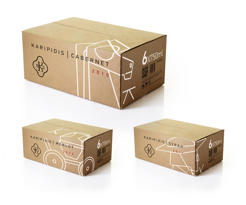 上海包裝設(shè)計公司分享：Karipidis 葡萄酒考古篇包裝設(shè)計4