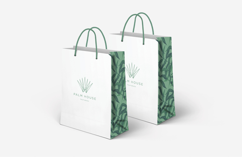 Palm House 棕櫚海景旅游度假房地產(chǎn)標志設(shè)計品牌視覺形象設(shè)計6