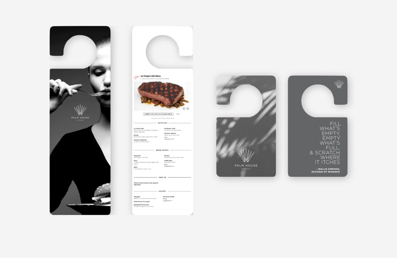 Palm House 棕櫚海景旅游度假房地產(chǎn)標志設(shè)計品牌視覺形象設(shè)計7