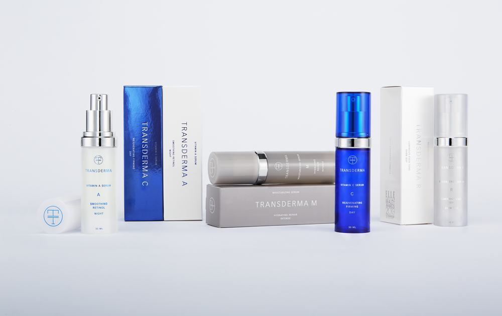 Transderma 皮膚護(hù)理化妝品標(biāo)志設(shè)計(jì)包裝設(shè)計(jì)2