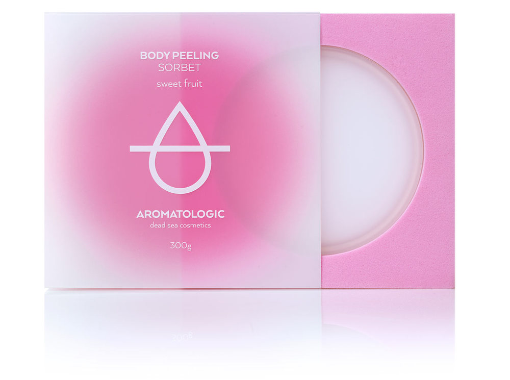 Aromatologic 保濕化妝品標(biāo)志設(shè)計包裝設(shè)計4-櫻桃味包裝