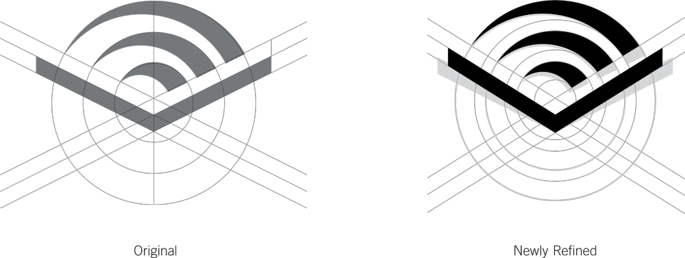 Audible有聲讀物網(wǎng)站LOGO設(shè)計(jì)-新舊LOGO對(duì)比