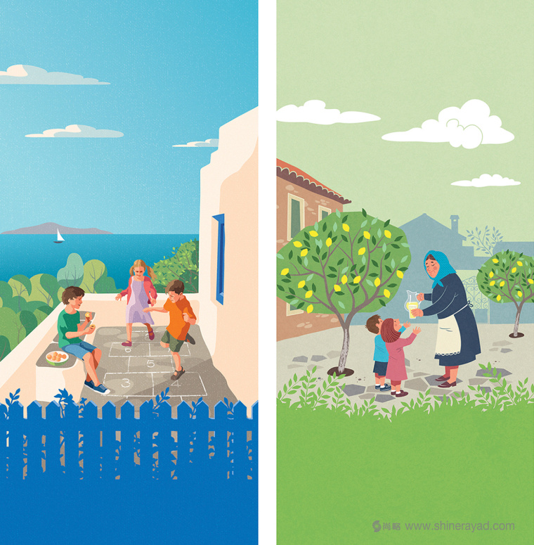 LIFE生命果汁漫畫故事版包裝設(shè)計(jì)之插畫設(shè)計(jì)8