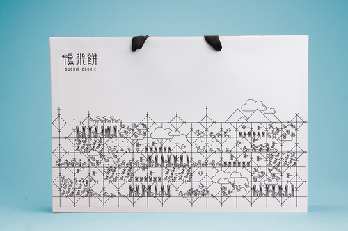 臺灣鴨米餅兒童食品品牌字體設計包裝設計7