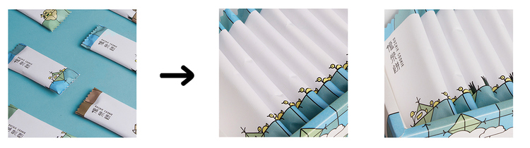 臺灣鴨米餅兒童食品品牌字體設計包裝設計9