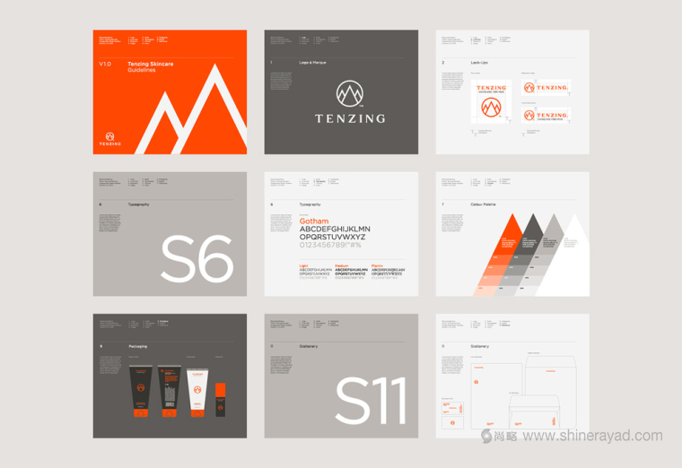 Tenzing 男士護(hù)膚品品牌VI設(shè)計(jì)3