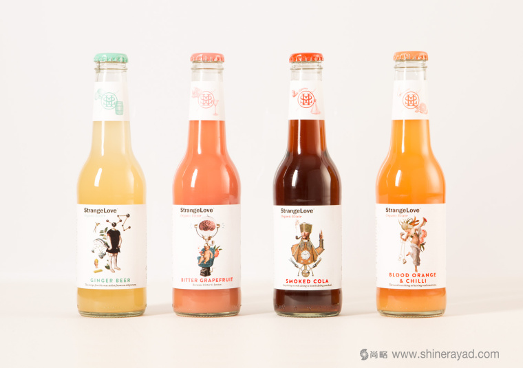 澳大利亞StrangeLove 能量飲料包裝設計-上海包裝設計公司國外包裝設計欣賞2