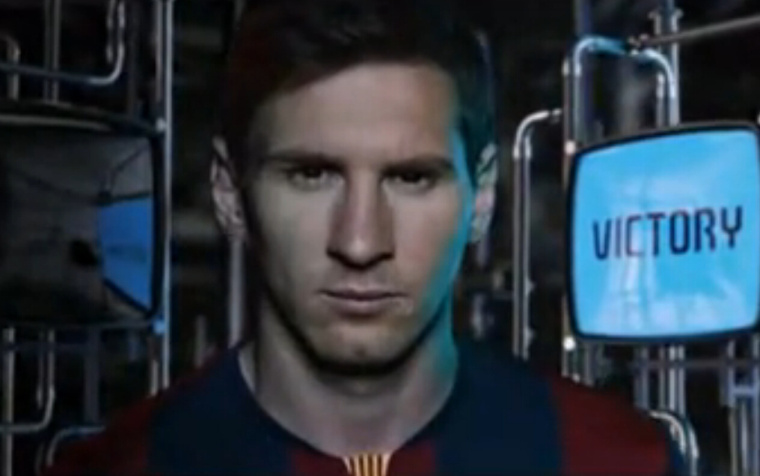 影視視頻廣告梅西截圖