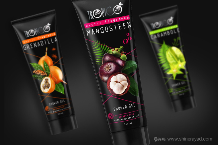 Tropico水果力量沐浴露包裝設(shè)計-上海包裝設(shè)計公司國外包裝設(shè)計欣賞4