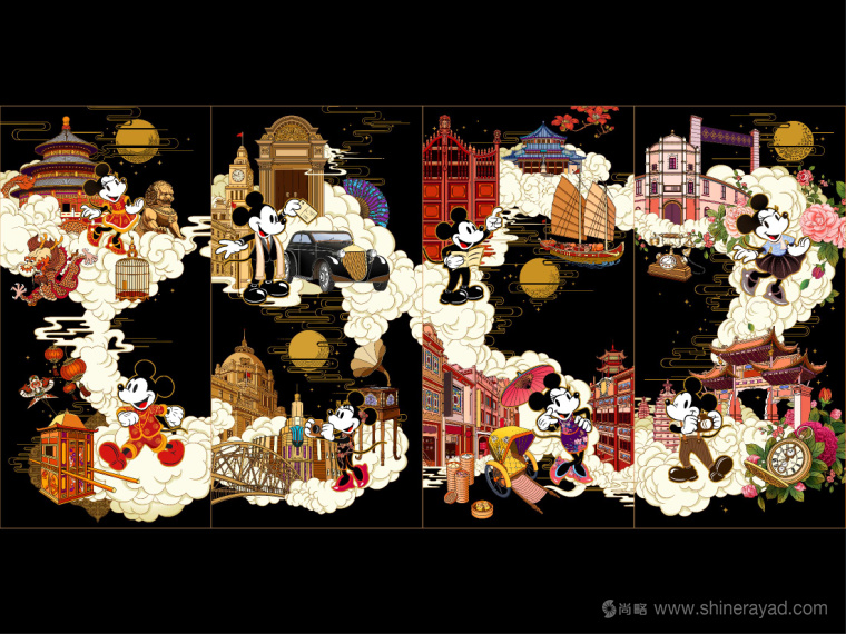 Disney迪斯尼“民國(guó)范”月餅產(chǎn)品創(chuàng)意剖析與包裝插畫設(shè)計(jì)欣賞29 Disney迪斯尼“民國(guó)范”月餅產(chǎn)品創(chuàng)意剖析與包裝插畫設(shè)計(jì)欣賞29