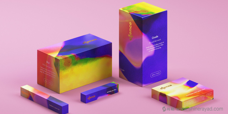 英國(guó)化妝品香水品牌Essence水彩風(fēng)品牌形象設(shè)計(jì)與包裝設(shè)計(jì)欣賞1