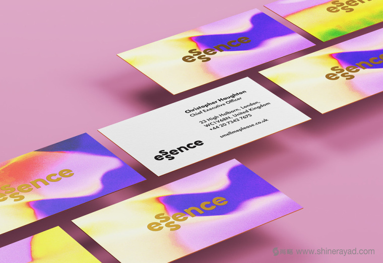 英國化妝品香水品牌Essence品牌形象設(shè)計(jì)-名片設(shè)計(jì)6 英國化妝品香水品牌Essence品牌形象設(shè)計(jì)-名片設(shè)計(jì)6