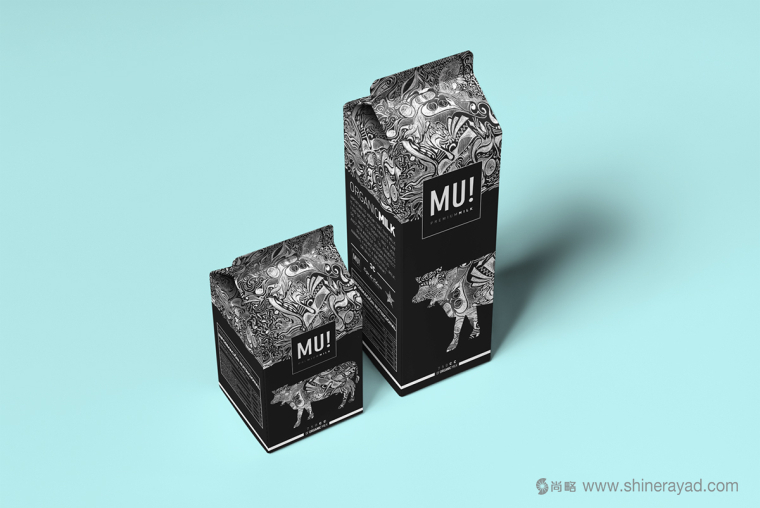 MU有機(jī)牛奶包裝設(shè)計(jì)與奶牛插畫設(shè)計(jì)-上海奶制品包裝設(shè)計(jì)公司設(shè)計(jì)欣賞4