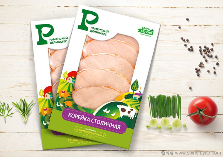 上海包裝設(shè)計(jì)公司分享：Раменский 俄羅斯火腿腸熟食包裝設(shè)計(jì)7