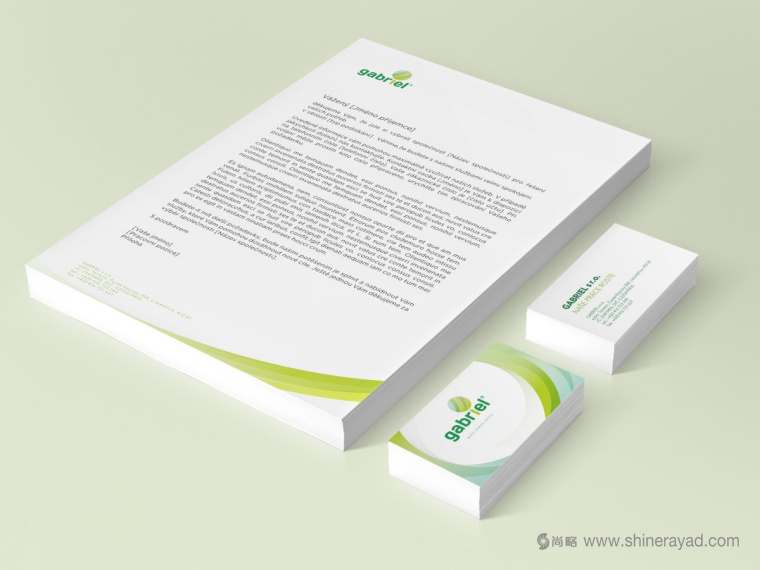 Gabriel 環(huán)境科技公司環(huán)保品牌LOGO設計VI設計2