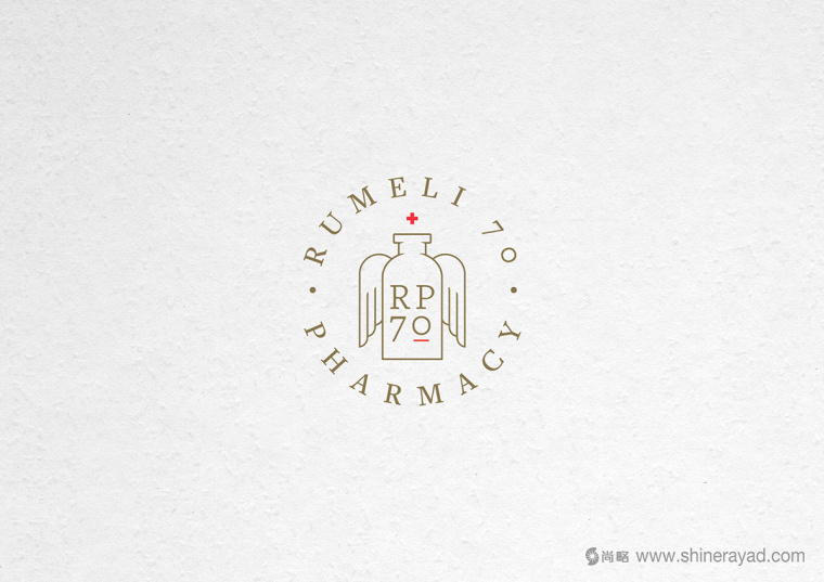 Rumeli70 連鎖藥店藥房品牌VI視覺形象設(shè)計-標(biāo)志設(shè)計1