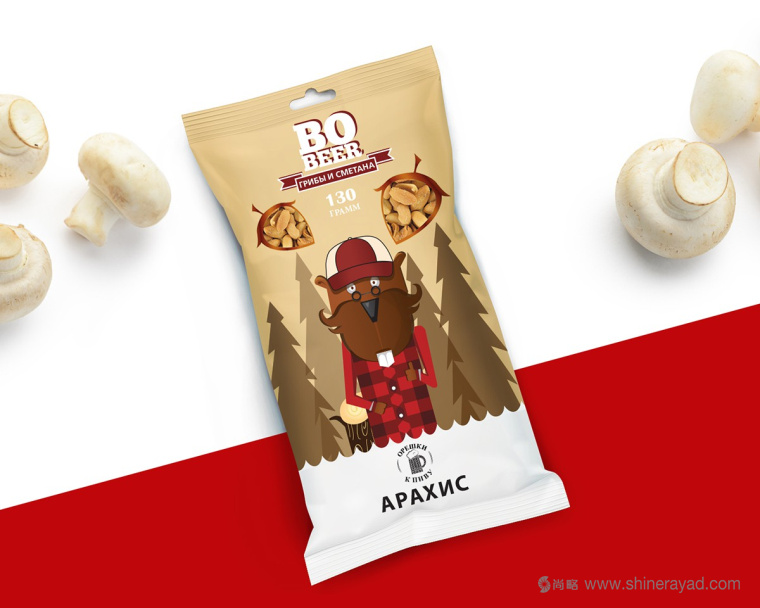 BoBee 袋裝花生花生米包裝設(shè)計-上海包裝設(shè)計公司3