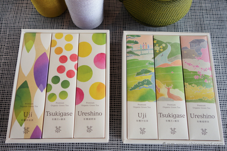 日本Saudade Tea 淡雅水彩插畫有機(jī)茶葉品牌包裝設(shè)計7