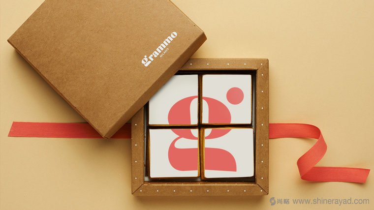 Grammo 手工餅干瓦能紙牛皮紙有機(jī)品牌包裝設(shè)計1