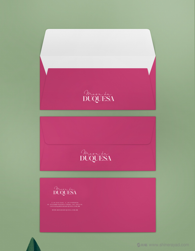 公爵夫人工作室花朵植物化品牌VI形象設(shè)計(jì)7