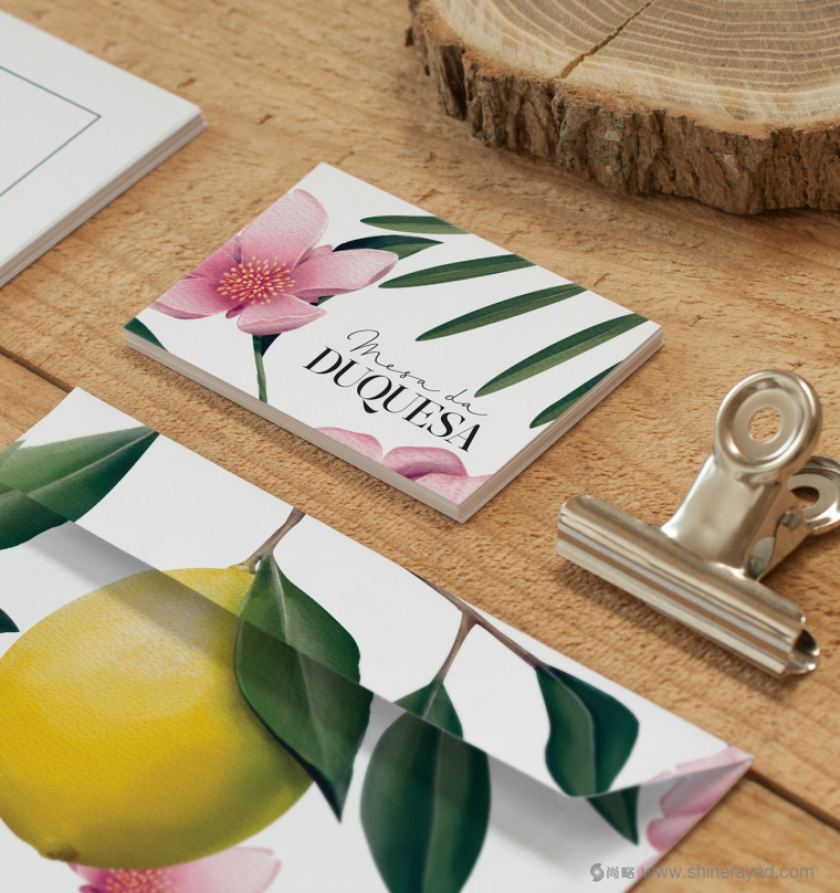 公爵夫人工作室花朵植物化品牌VI形象設(shè)計(jì)9