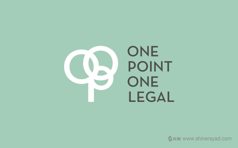 ONE POINT ONE LEGAL 律師事務(wù)所LOGO設(shè)計-上海LOGO設(shè)計公司1
