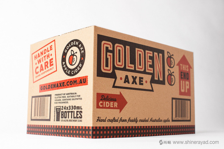 金斧頭蘋(píng)果酒貨運(yùn)瓦能紙箱子包裝設(shè)計(jì)-上海包裝設(shè)計(jì)公司11