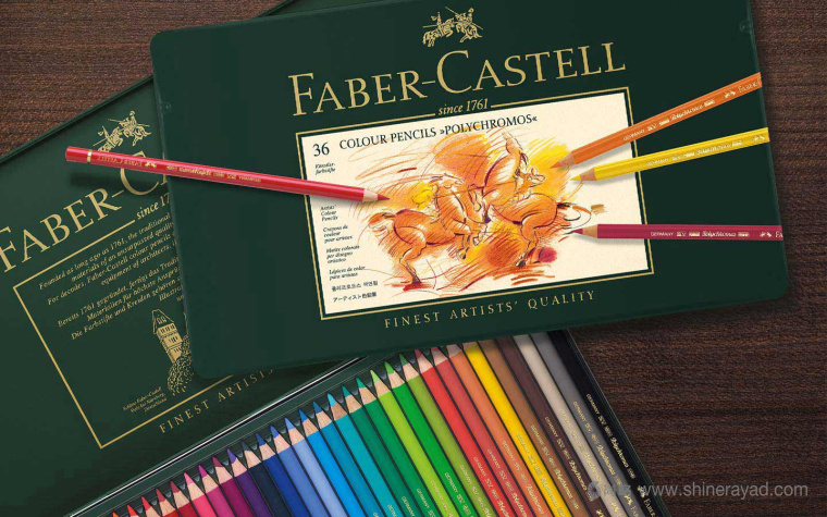 Faber-Castel 戰(zhàn)斗中的騎士水彩筆畫筆文具品牌形象設(shè)計(jì)標(biāo)志設(shè)計(jì)5