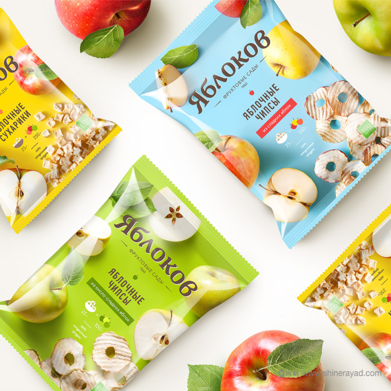 Yablok 有機蘋果干零食包裝設計-上海品牌策劃設計公司-2