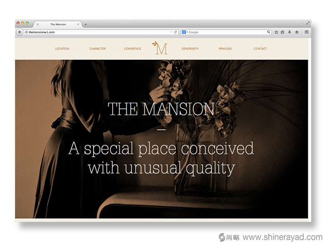 Mansion 豪宅公寓地產(chǎn)品牌VI形象設(shè)計(jì)-網(wǎng)站設(shè)計(jì)11