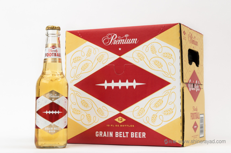 上海包裝設(shè)計(jì)公司分享品牌識(shí)別性很強(qiáng)的Grain Belt 啤酒包裝設(shè)計(jì)2