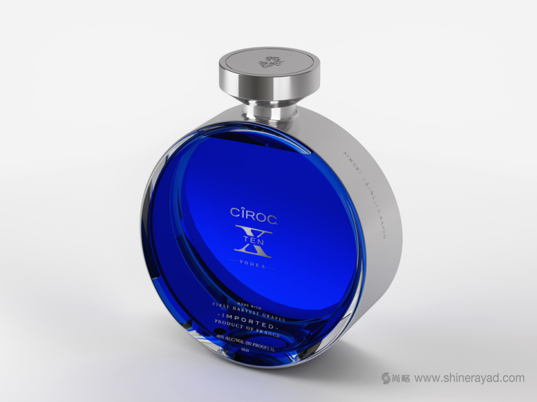 CiROC 伏特加酒瓶瓶型設(shè)計(jì)外盒包裝設(shè)計(jì)-上海包裝設(shè)計(jì)公司4