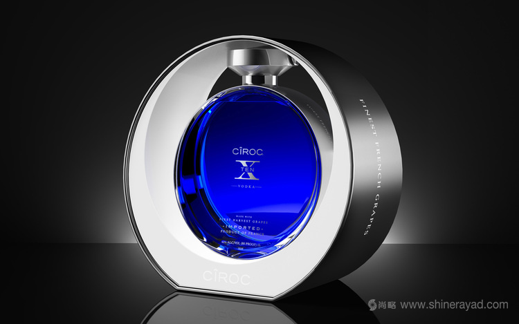 CiROC 伏特加酒瓶瓶型設(shè)計(jì)外盒包裝設(shè)計(jì)-上海包裝設(shè)計(jì)公司6