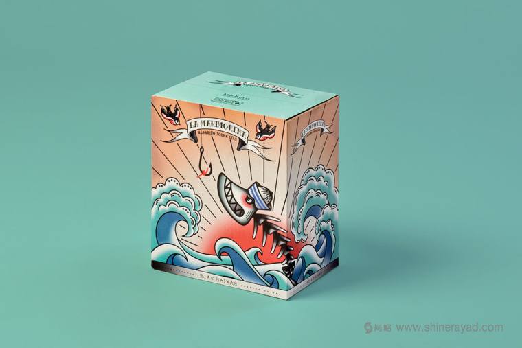 上海包裝設(shè)計(jì)公司欣賞：典紋身插畫藝術(shù)風(fēng)格 La Marimorena 葡萄酒包裝設(shè)計(jì)6