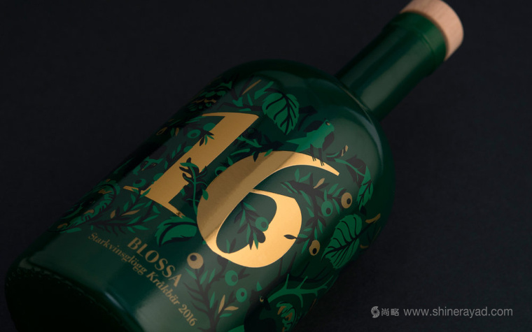 Blossa 圣誕瑞典甜酒包裝設(shè)計-上海包裝設(shè)計公司國外設(shè)計欣賞4