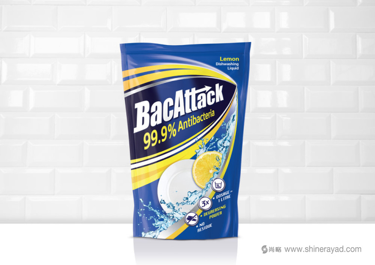 上海包裝設(shè)計公司-BacAttack 馬桶地板清潔劑產(chǎn)品包裝設(shè)計4
