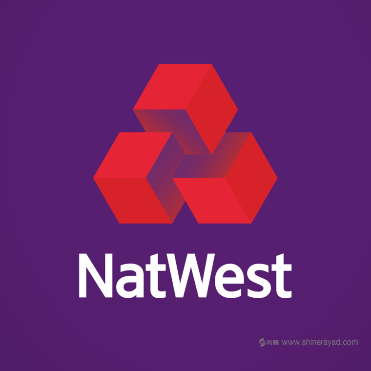 NatWest英國國民威斯敏斯特銀行l(wèi)ogo設(shè)計-上海logo設(shè)計公司1