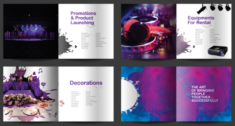 moments 線下活動(dòng)公司宣傳畫冊(cè)設(shè)計(jì)“艷麗水彩篇”-上海畫冊(cè)設(shè)計(jì)公司5