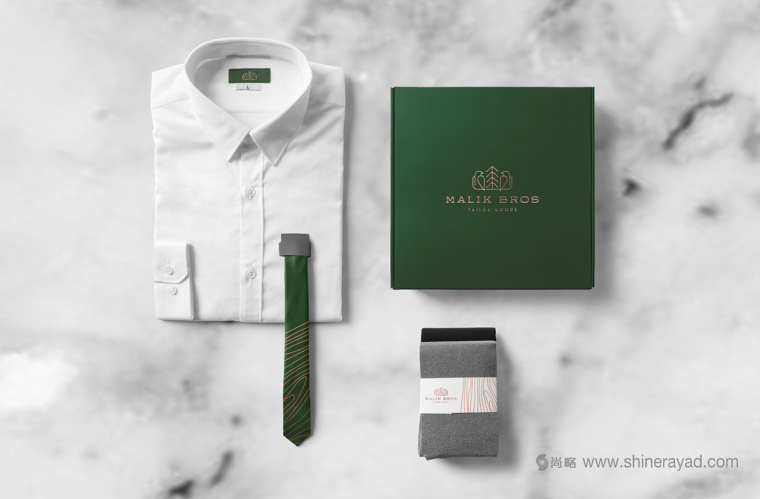 Malik Bros 定制服裝logo設(shè)計(jì)VI設(shè)計(jì)品牌形象設(shè)計(jì)-上海logo設(shè)計(jì)公司-上海VI設(shè)計(jì)公司