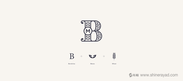 Bendichas 蛋糕面包烘培店logo設(shè)計(jì)品牌VI形象設(shè)計(jì)-上海品牌設(shè)計(jì)公司