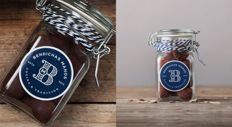 Bendichas 蛋糕面包烘培店logo設(shè)計(jì)品牌VI形象設(shè)計(jì)-上海品牌設(shè)計(jì)公司