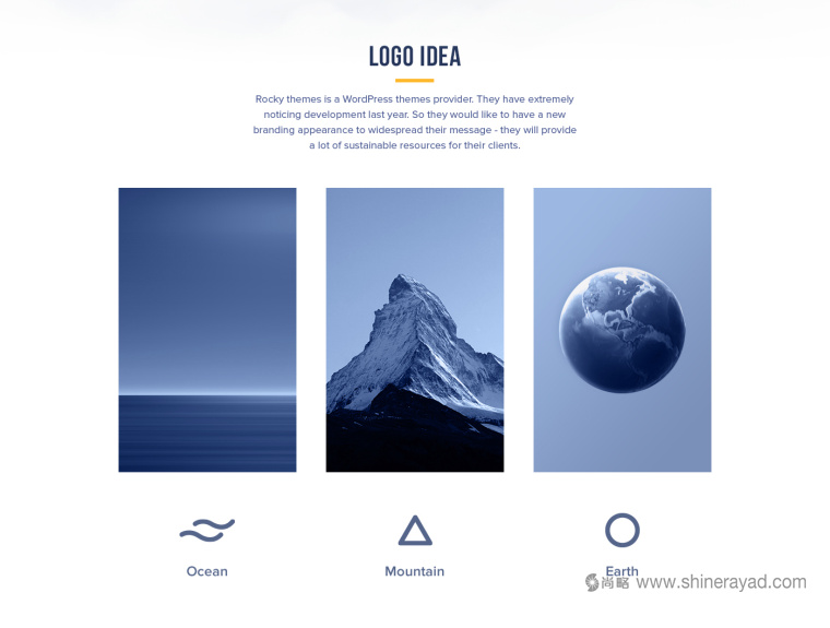 RockyThemes 橋梁建筑設計公司logo設計