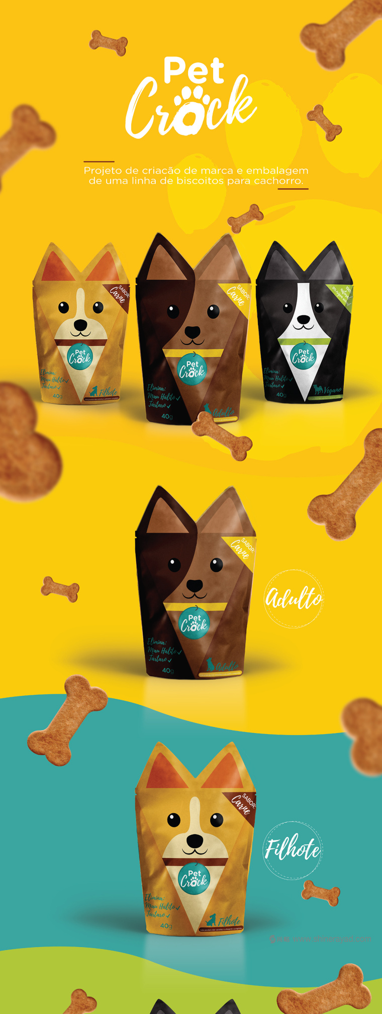 Pet Crock 狗糧創(chuàng)意包裝設(shè)計-上海包裝設(shè)計公司