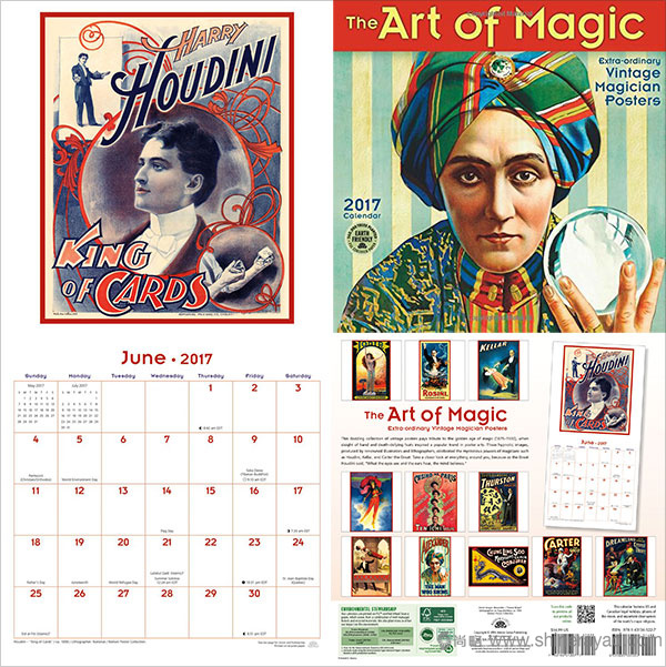 魔法的藝術(shù)掛歷設(shè)計(jì)--2017年最佳臺(tái)歷設(shè)計(jì)靈感-上海品牌設(shè)計(jì)公司-上海平面設(shè)計(jì)公司