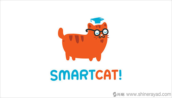 可愛貓元素Logo設計集合——上海Logo設計公司設計靈感 可愛貓元素Logo設計集合——上海Logo設計公司設計靈感